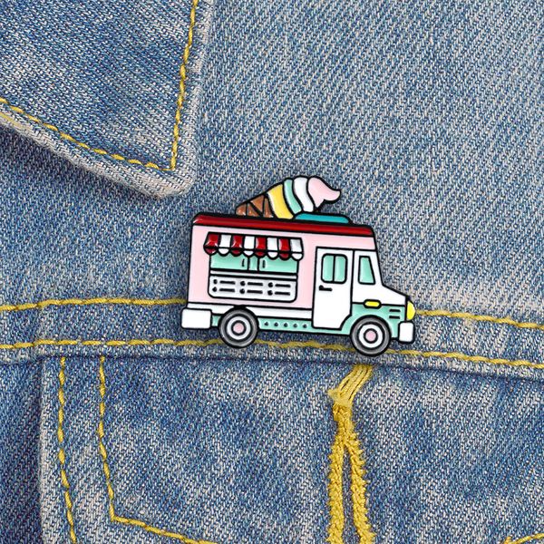 ice cream car pink delicious cute personality creative brooch cartoon special tide new lapels denim badge, Blue
ice cream car pink delicious cute personality creative brooch cartoon special tide new lapels denim badge, Blue