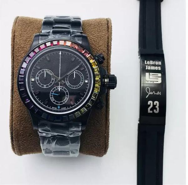 tw blacken men's watch is equipped with 7750 movement dlc black film color diamond bezel sapphire mirror waterproof function watches, Slivery;brown
tw blacken men's watch is equipped with 7750 movement dlc black film color diamond bezel sapphire mirror waterproof function watches, Slivery;brown