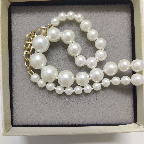 beaded necklaces designer chain new product elegant pearl wild fashion woman exquisite jewelry breathable design 67ess, Silver
beaded necklaces designer chain new product elegant pearl wild fashion woman exquisite jewelry breathable design 67ess, Silver
