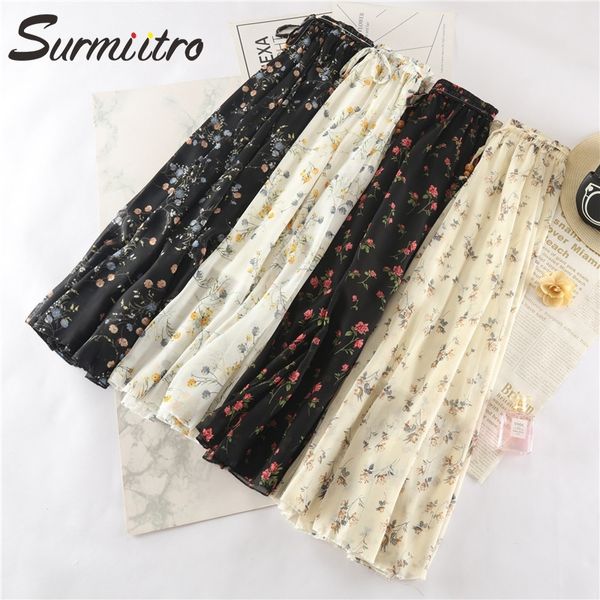 surmiitro long maxi elegant skirt women spring summer korean white black floral print high waist sun school skirt female 220617
surmiitro long maxi elegant skirt women spring summer korean white black floral print high waist sun school skirt female 220617