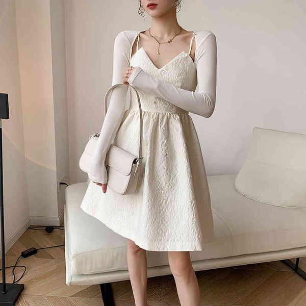 casual dresses spring 2022 feminine patchwork dress fugitive princess solid long sleeved fairy skirt 3osb, Black;gray
casual dresses spring 2022 feminine patchwork dress fugitive princess solid long sleeved fairy skirt 3osb, Black;gray