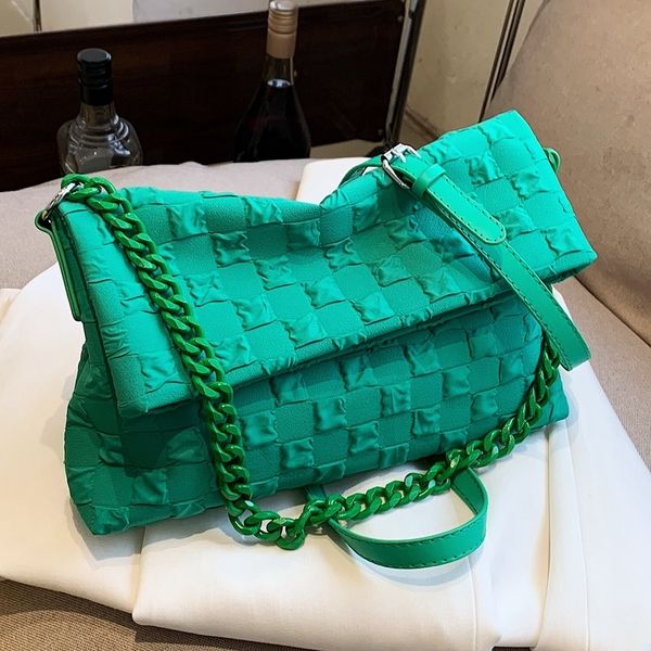 chain luxury designer handbags ed big women bags for trend soft folds shoulder bag green spring 220627
chain luxury designer handbags ed big women bags for trend soft folds shoulder bag green spring 220627