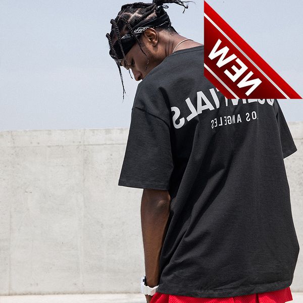 bear of god essentials los angeles reflective loose men's and women's short sleeved fog high street couple t-shirt cotton, White;black
bear of god essentials los angeles reflective loose men's and women's short sleeved fog high street couple t-shirt cotton, White;black
