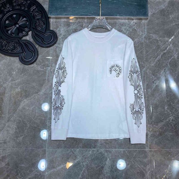factory online export new designer brand sweater spring ch classic cross horseshoe flower arm round neck long sleeve t-shirt men's and, Black
factory online export new designer brand sweater spring ch classic cross horseshoe flower arm round neck long sleeve t-shirt men's and, Black