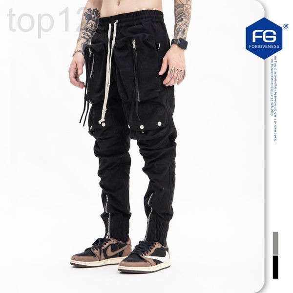 men's pants designer fg menswear 2021 new fashion multi pocket functional tactical leggings drawstring work clothes casual pants men�, Black
men's pants designer fg menswear 2021 new fashion multi pocket functional tactical leggings drawstring work clothes casual pants men�, Black
