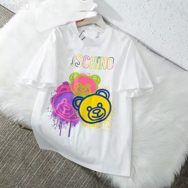 designer 2022 european summer new t-shirt women's fashion loose cute bear short sleeve round neck black and white 2002 luxury
designer 2022 european summer new t-shirt women's fashion loose cute bear short sleeve round neck black and white 2002 luxury