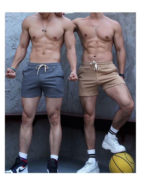 training short for men 3 part length elastic waist sweat shorts men's sportswear bottoms cotton shorts fitness gym clothes, White;black
training short for men 3 part length elastic waist sweat shorts men's sportswear bottoms cotton shorts fitness gym clothes, White;black