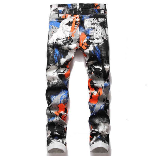 men's pants floral pants digital printing men's slim fashionable elastic leg casual pants 5675 2mlm, Black
men's pants floral pants digital printing men's slim fashionable elastic leg casual pants 5675 2mlm, Black