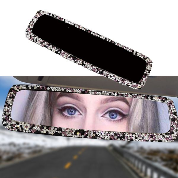 car universal diamond rearview for rear view mirror crystal ornament for rear view mirror cover auto interior accessories
car universal diamond rearview for rear view mirror crystal ornament for rear view mirror cover auto interior accessories