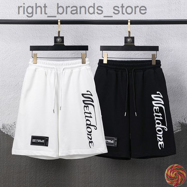 black white welldone shorts fashion 2022 summer short pants w220806, White;black
black white welldone shorts fashion 2022 summer short pants w220806, White;black