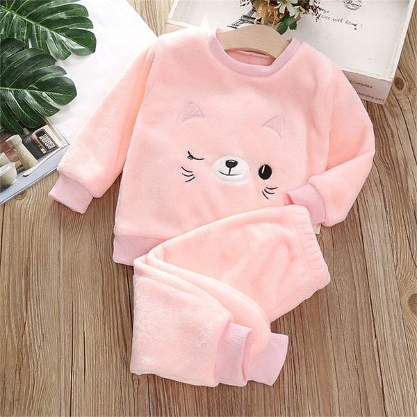 baby clothes flannel kids pyjamas winter lounge set long johns kids clothes girls loungewear clothes boys sleepwear pyjamas suit lj201216, Blue;red
baby clothes flannel kids pyjamas winter lounge set long johns kids clothes girls loungewear clothes boys sleepwear pyjamas suit lj201216, Blue;red