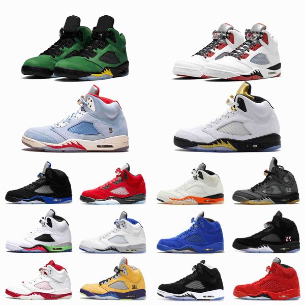 mens 5 5s basketball shoes shattered backboard bluebird laney-royal oreo space jam raging red hyper royal pink foam sports sneakers trainers, Black
mens 5 5s basketball shoes shattered backboard bluebird laney-royal oreo space jam raging red hyper royal pink foam sports sneakers trainers, Black