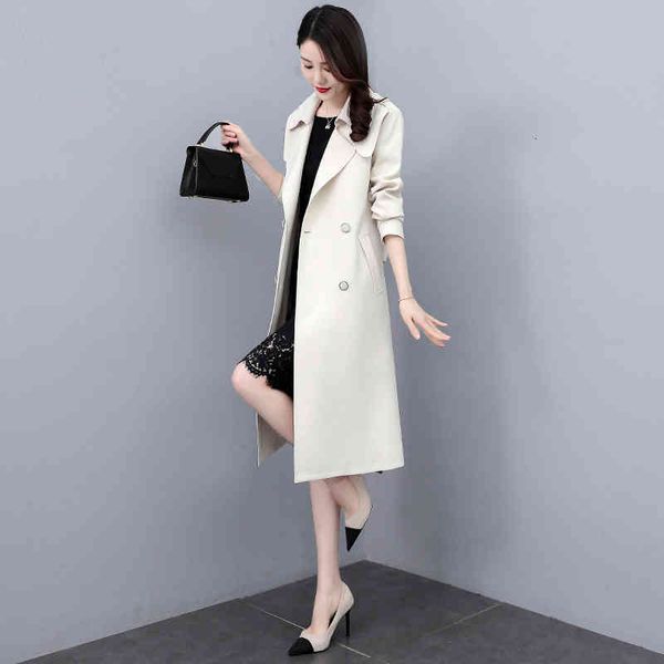 women's trench coats windbreaker women's middle and long 2022 style in spring autumn this year, thin light mature clothing, hangin, Tan;black
women's trench coats windbreaker women's middle and long 2022 style in spring autumn this year, thin light mature clothing, hangin, Tan;black