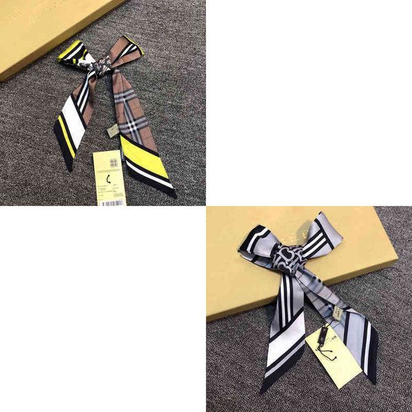 designer silk head bag hair tb scarf europe and america fashion brands new style babbage silk scarf b letter ribbon stripe plaid contrast ri, Blue;gray
designer silk head bag hair tb scarf europe and america fashion brands new style babbage silk scarf b letter ribbon stripe plaid contrast ri, Blue;gray