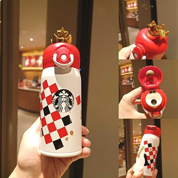 starbucks cup 2022 valentine's day gift 350ml chef crown shape stainless steel accompanying thermos cup
starbucks cup 2022 valentine's day gift 350ml chef crown shape stainless steel accompanying thermos cup