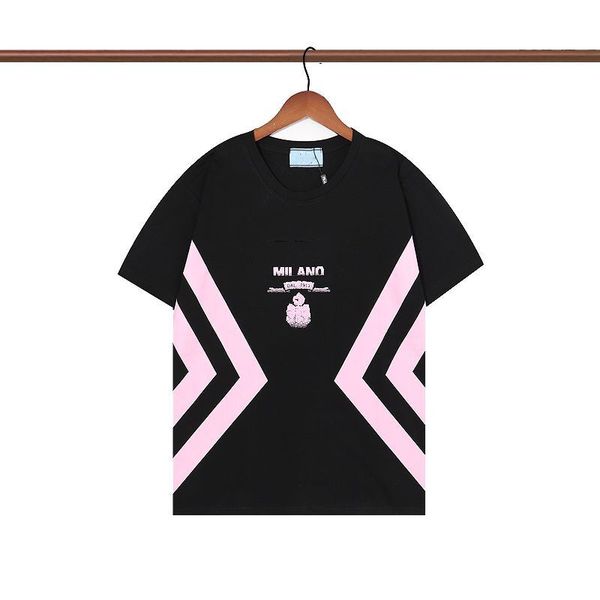 luxury casual mens t shirt new wear designer short sleeve 100% cotton wholesale black and white size prad tshirt tee s~2xl, White;black
luxury casual mens t shirt new wear designer short sleeve 100% cotton wholesale black and white size prad tshirt tee s~2xl, White;black