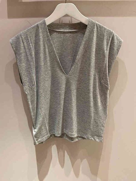 women's t-shirt french minority spring summer loose and comfortable cotton bottoming shirt versatile sleeveless casual vest women, White
women's t-shirt french minority spring summer loose and comfortable cotton bottoming shirt versatile sleeveless casual vest women, White