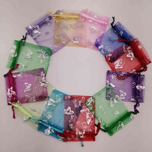 100pcs organza 7x9 9x12 11x16 13x18 butterfly pouch gift s for jewelry packaging bag storage, Pink;blue
100pcs organza 7x9 9x12 11x16 13x18 butterfly pouch gift s for jewelry packaging bag storage, Pink;blue