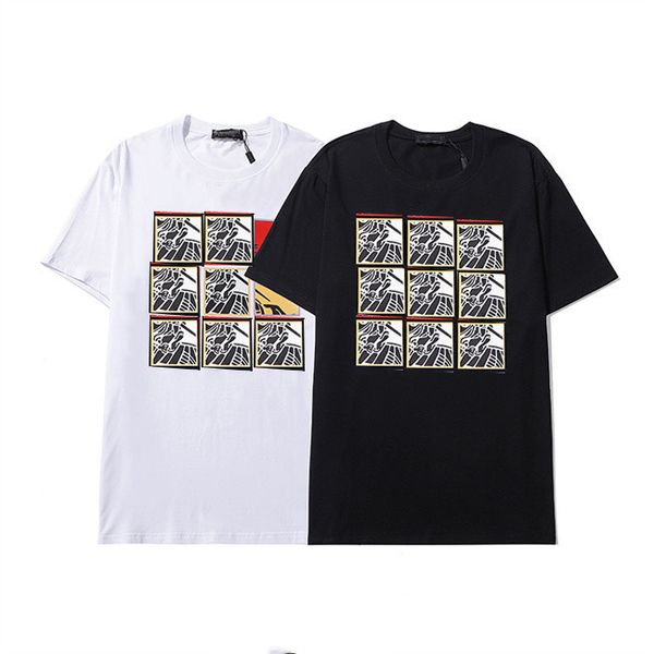 22ss fashion t -shirt men's women's designer crew neck t-shirt clothing shirt men's casual chest letters s19, White;black
22ss fashion t -shirt men's women's designer crew neck t-shirt clothing shirt men's casual chest letters s19, White;black