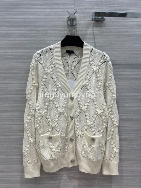 women's knits & tees early autumn women's wear girl's diamond lattice knitting hook flower v-neck cashmere cardigan sweater l, White
women's knits & tees early autumn women's wear girl's diamond lattice knitting hook flower v-neck cashmere cardigan sweater l, White