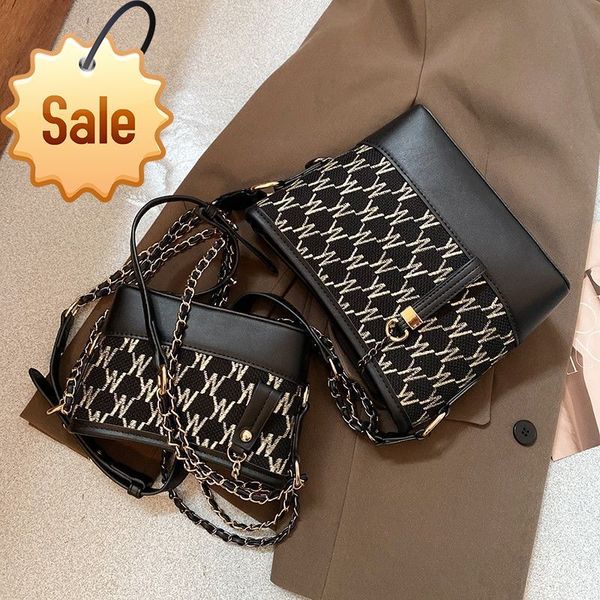 style small bag women's chain new fashion bucket high shoulder brand popular ladies s luxury s