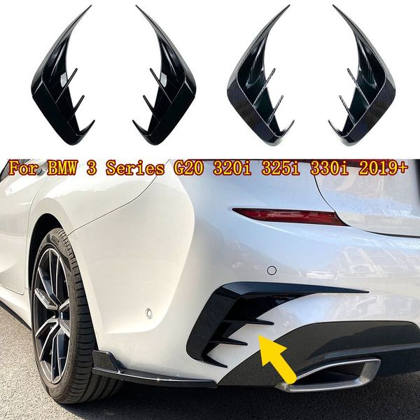 1 pair rear bumper spoiler air vent trim cover for bmw 3 series g20 320i 325i 330i 2019 2020 2021 auto spoiler decor
1 pair rear bumper spoiler air vent trim cover for bmw 3 series g20 320i 325i 330i 2019 2020 2021 auto spoiler decor