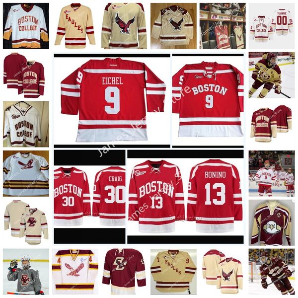 ncaa stitched custom boston college eagles hockey jersey 30 scott clemmensen 9 nathan gerbe 24 chuck kobasew 21 joe mullen 23 doug brown dav, Black;red 
ncaa stitched custom boston college eagles hockey jersey 30 scott clemmensen 9 nathan gerbe 24 chuck kobasew 21 joe mullen 23 doug brown dav, Black;red