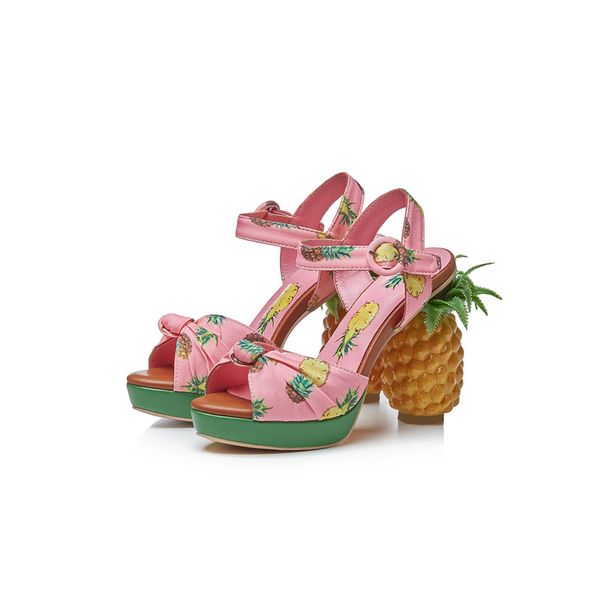pineapple fruit heel sandals women fashion summer lady pumps buckle strap high heel womens gladiators, Black
pineapple fruit heel sandals women fashion summer lady pumps buckle strap high heel womens gladiators, Black