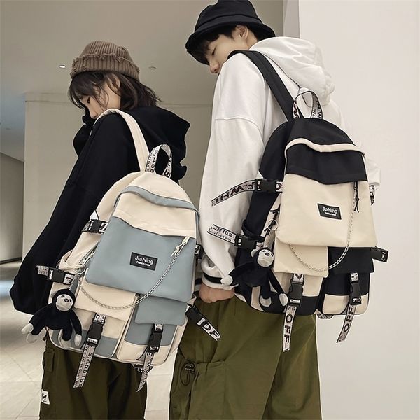 backpack male harajuku ulzzang high school student backpack female large capacity junior high school backpack 220809
backpack male harajuku ulzzang high school student backpack female large capacity junior high school backpack 220809