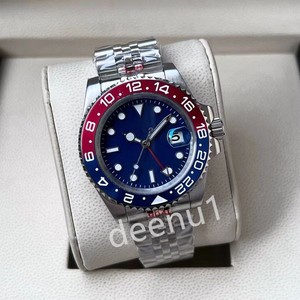 automatic men's wristwatch 904l stainless steel case fashion luminous sapphire water resistant watch 40mm watch montre de luxe, Slivery;brown
automatic men's wristwatch 904l stainless steel case fashion luminous sapphire water resistant watch 40mm watch montre de luxe, Slivery;brown