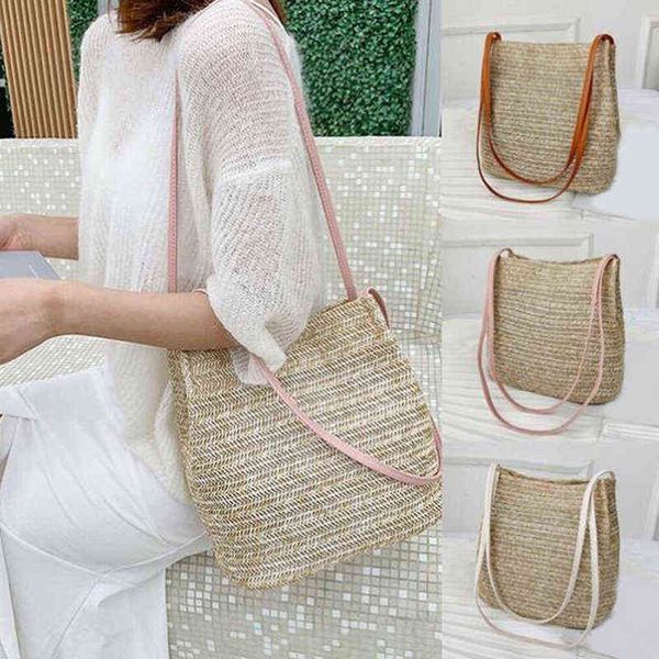 evening bags bucket straw beach vintage woven shoulder bohemian summer handbag women tote designer brand big fashion 2022 220630
evening bags bucket straw beach vintage woven shoulder bohemian summer handbag women tote designer brand big fashion 2022 220630