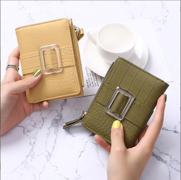 women's short wallet solid color simple folding wallet multi card zipper zero wallets, Red;black
women's short wallet solid color simple folding wallet multi card zipper zero wallets, Red;black