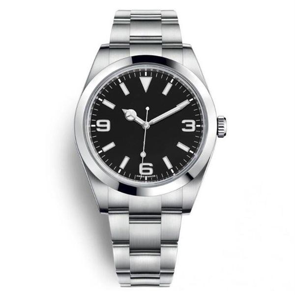 luxury sport mens wrist watch explorer i stainless steel black arabic index 39mm 3 6 9 new lume dial oyster bracelet 214270 - bran264s, Slivery;brown
luxury sport mens wrist watch explorer i stainless steel black arabic index 39mm 3 6 9 new lume dial oyster bracelet 214270 - bran264s, Slivery;brown