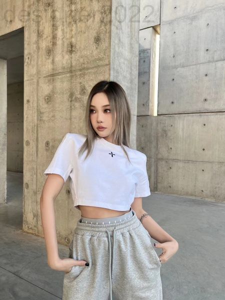women's t-shirt designer smfk cross flower round neck short sleeve white t-shirt inside women's light shoulder pad cotton slim spi
women's t-shirt designer smfk cross flower round neck short sleeve white t-shirt inside women's light shoulder pad cotton slim spi