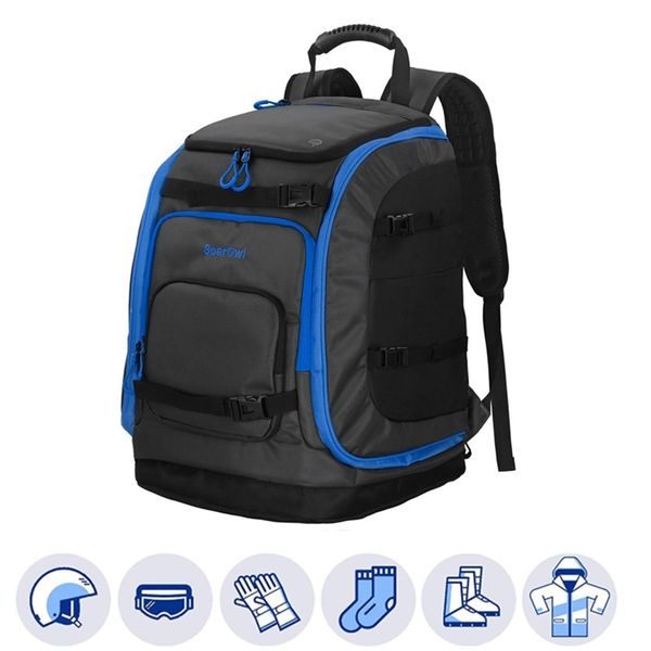 soarowl 50l ski bag large capacity storage boots clothing can placed skis backpack with adjustable waterproof 220727
soarowl 50l ski bag large capacity storage boots clothing can placed skis backpack with adjustable waterproof 220727