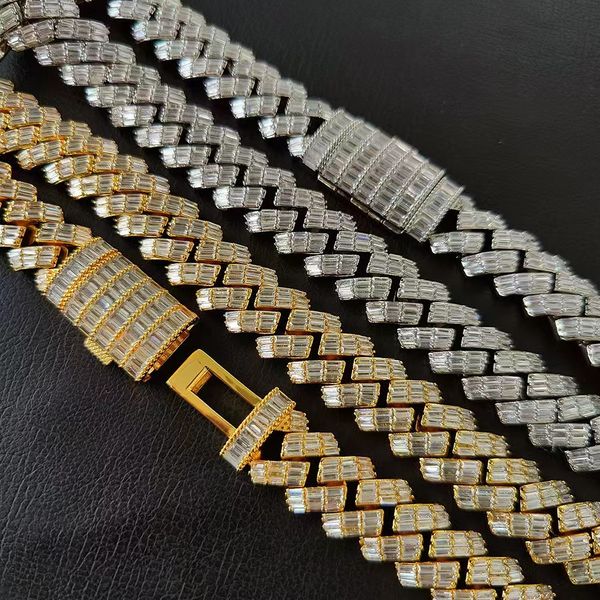 18mm hip hop t cubic zirconia tennis chain 18k real gold plated graduated link necklaces, Black
18mm hip hop t cubic zirconia tennis chain 18k real gold plated graduated link necklaces, Black