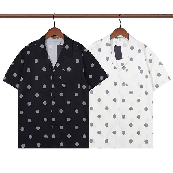 men's casual shirts polka dot fashion lapel summer outdoor loose fashion letter stripe print button short sleeve beach party style hawa, White;black
men's casual shirts polka dot fashion lapel summer outdoor loose fashion letter stripe print button short sleeve beach party style hawa, White;black