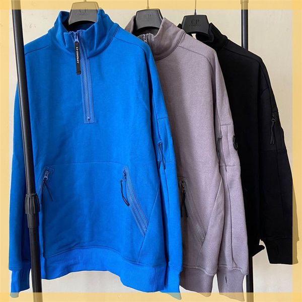 men's hoodies & sweatshirts cp autumn and winter stand collar casual sports half zipper sweater youth outdoor student fashion, Black
men's hoodies & sweatshirts cp autumn and winter stand collar casual sports half zipper sweater youth outdoor student fashion, Black