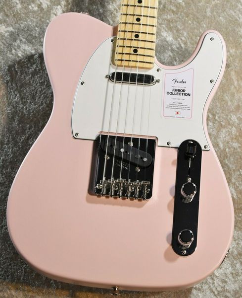 junior tele satin shell pink #jd22004747 electric guitar 
junior tele satin shell pink #jd22004747 electric guitar