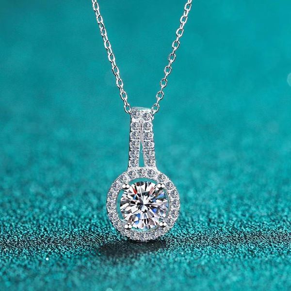 trendy pendant necklaces other 0.5-5ct d color vvs1 round moissanite diamond necklace women jewelry 100% 925 sterling silver neckalce with g
trendy pendant necklaces other 0.5-5ct d color vvs1 round moissanite diamond necklace women jewelry 100% 925 sterling silver neckalce with g