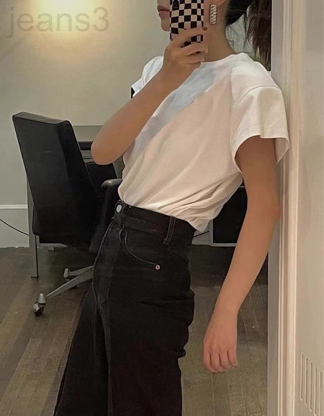 women's t-shirt designer 22 spring and summer new bi private clothes simple casual shoulder pad short sleeve t-shirt black white x632
women's t-shirt designer 22 spring and summer new bi private clothes simple casual shoulder pad short sleeve t-shirt black white x632