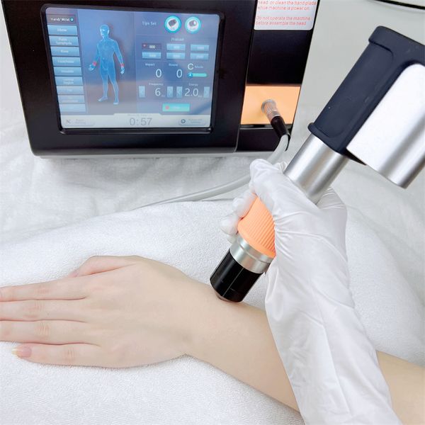 6 bar pneumatic shock wave therapy machine for pain relief ed treatment radial shockwave physiotherapy health care equipment
6 bar pneumatic shock wave therapy machine for pain relief ed treatment radial shockwave physiotherapy health care equipment