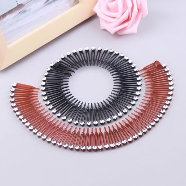 plastic full circle stretch diamond flexible comb teeth headband hair band clip face wash fixed hair accessories
plastic full circle stretch diamond flexible comb teeth headband hair band clip face wash fixed hair accessories