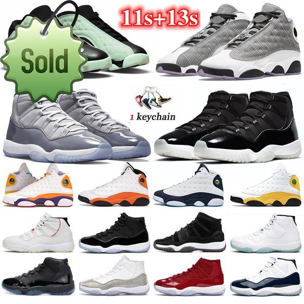 13s singles day basketball shoes men women 11 11s cool grey citrus 25th anniversary concord houndstooth 13 mens womens sneakers trainers, Black
13s singles day basketball shoes men women 11 11s cool grey citrus 25th anniversary concord houndstooth 13 mens womens sneakers trainers, Black
