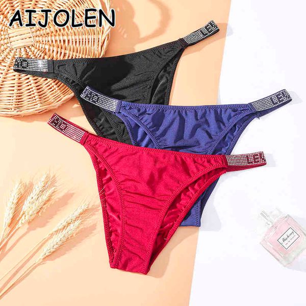 aijolen ice silk underpants diamond thong g string solid color panties women's t-pants thong crystal sparkling underwear w220324, Red;black
aijolen ice silk underpants diamond thong g string solid color panties women's t-pants thong crystal sparkling underwear w220324, Red;black