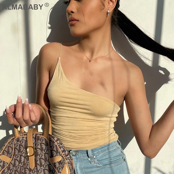 2021 new summer one shoulder skinny white cropped spaghetti strp slim short camis casual hihg street women camisole, Black;white
2021 new summer one shoulder skinny white cropped spaghetti strp slim short camis casual hihg street women camisole, Black;white