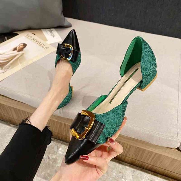 sandals 9501-6 small fragrance color matching single shoes french hollow thick heel fairy shallow mouth 21g1, Black
sandals 9501-6 small fragrance color matching single shoes french hollow thick heel fairy shallow mouth 21g1, Black