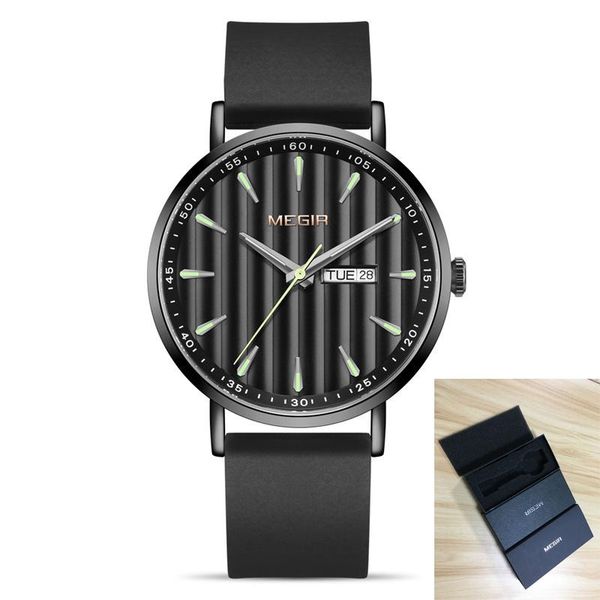 wristwatches megir 2022 men's simple weekly calendar waterproof multifunctional chronograph silicone luxury personality men quartz watc, Slivery;brown
wristwatches megir 2022 men's simple weekly calendar waterproof multifunctional chronograph silicone luxury personality men quartz watc, Slivery;brown