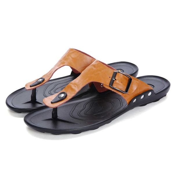 2022 luxury designer men's slippers printable leather fashion outdoor casual vietnam sandals, Black
2022 luxury designer men's slippers printable leather fashion outdoor casual vietnam sandals, Black