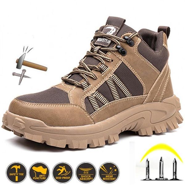 boots safety work shoes for men indestructible steel toe cap construction sneakers all season combat322p, Black
boots safety work shoes for men indestructible steel toe cap construction sneakers all season combat322p, Black